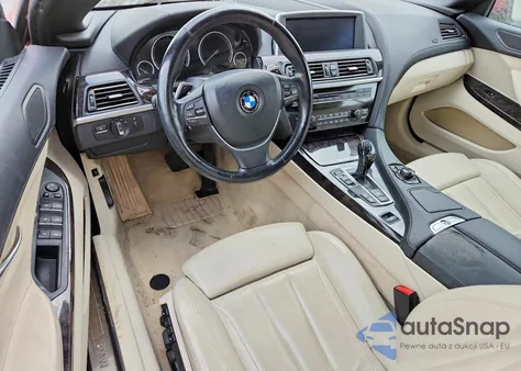 2012 BMW 650 Xi from USA, damaged, VIN WBALZ5C50CC619737